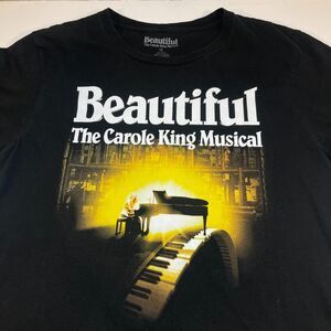 Beautiful The Carole King Musical Broadway Play National Tour T Shirt Sz Mens M